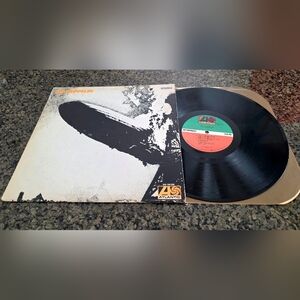Led Zeppelin 1969 Self Titled Vinyl LP Record Atlantic SD 19126 Rare HTF vintage